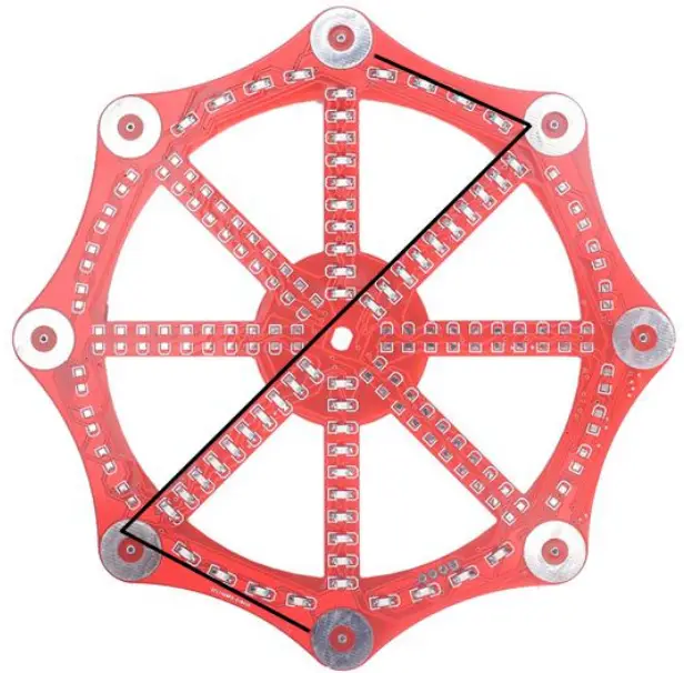 FERRISA Wheel LED Blinking Light Electronic Soldering Kit - Step 6