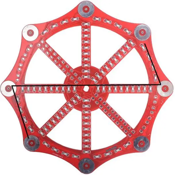 FERRISA Wheel LED Blinking Light Electronic Soldering Kit - Step 7