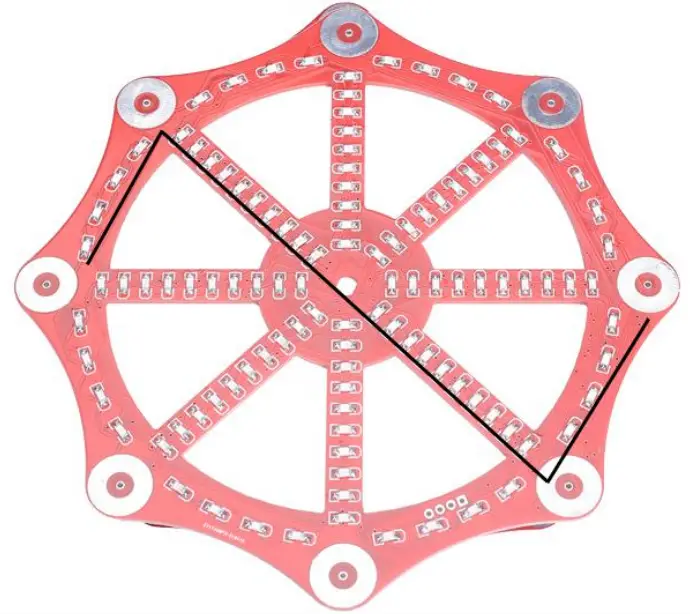 FERRISA Wheel LED Blinking Light Electronic Soldering Kit - Step 8