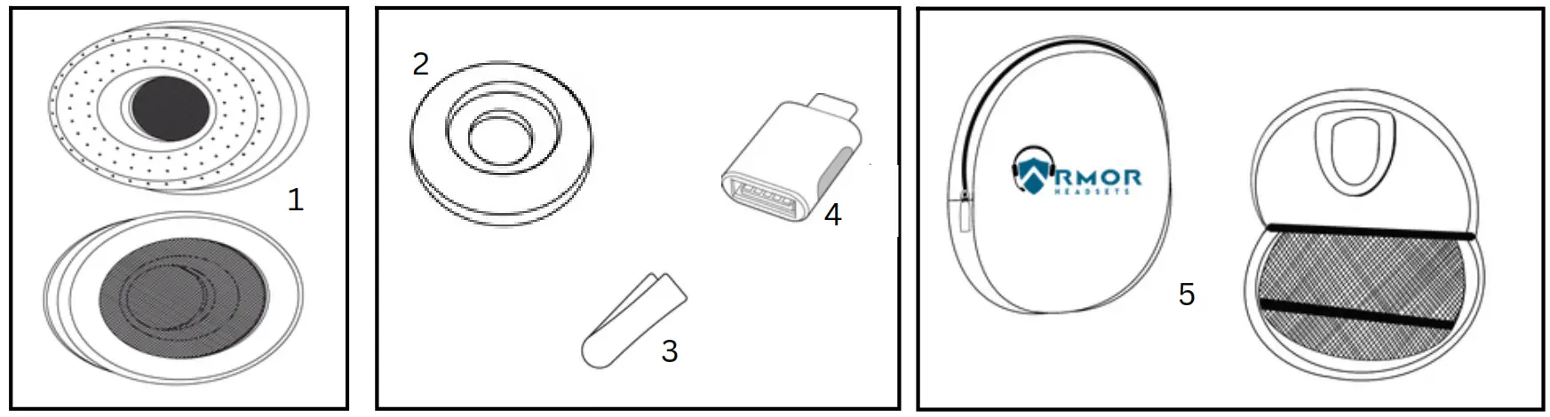 ARMOR HEADSETS 99 USB Series Headphones - Maintenance