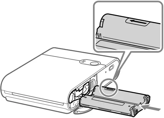 Load the ink cassette.