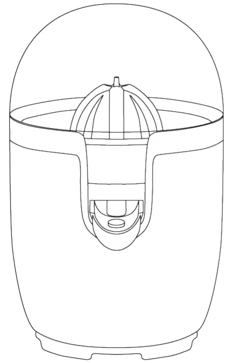 CREATE RETRO Electric Citrus Juicer 90W