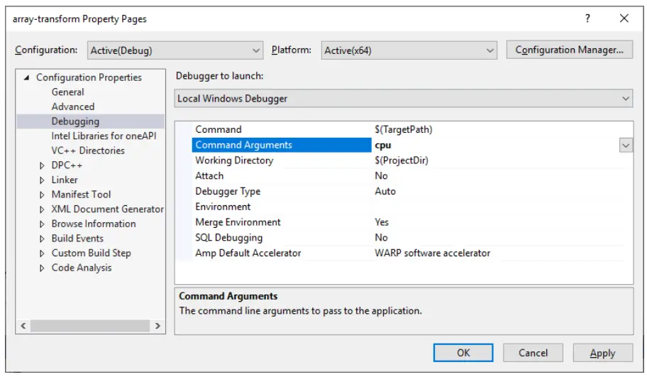 intel Get Started with Distribution for GDB on Windows OS Host - App