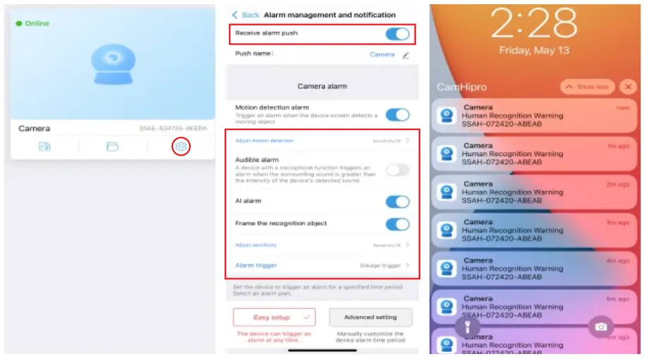 ANPVIZ SECURITY WP-245-W Smart Wifi PTZ Camera - fig 17