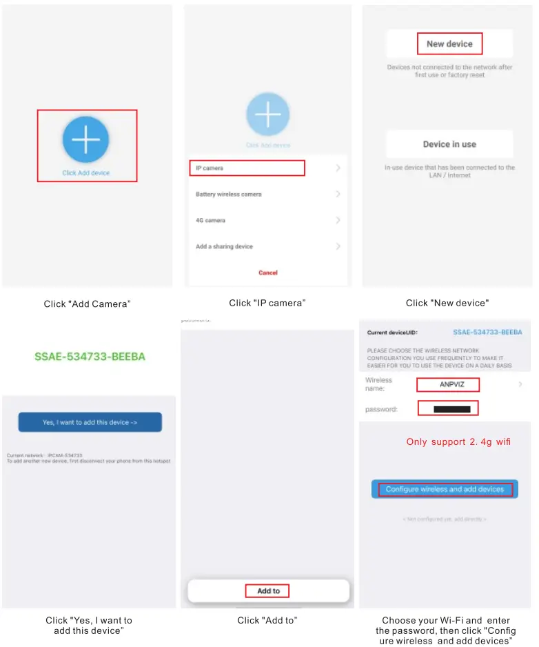ANPVIZ SECURITY WP-245-W Smart Wifi PTZ Camera - fig 6