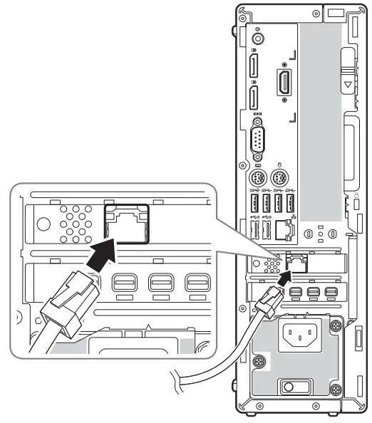 WISENET XWV 3010 SSM Workstation - Connect to a network