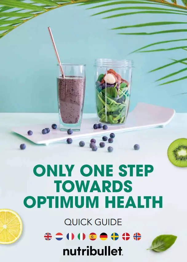 nutribullet 1000 Series Only One Step Towards Optimum Health