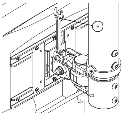 Neomounts FPMA-C200 Monitor Ceiling Mount Instruction-STEP 4