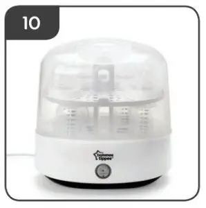 Instructions Tommee Tippee Closer to Nature Electric Steam Steriliser