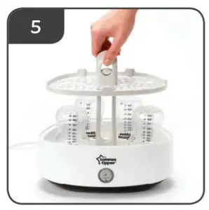 Instructions Tommee Tippee Closer to Nature Electric Steam Steriliser