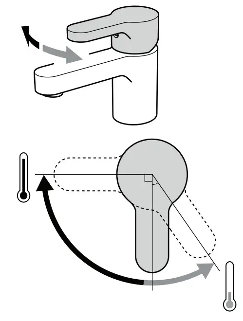 IKEA Ensen Wash-basin mixer tap with strainer