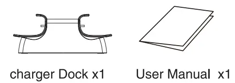 ipega P5 Dual Charger Dock PG-P5003-1