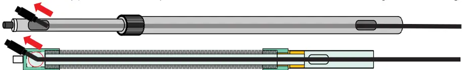 CTA Digital PAD-SHFS Heavy-Duty Medical Mobile Floor Stand -Going the Cable Through the Cable Routings on the Pole 3