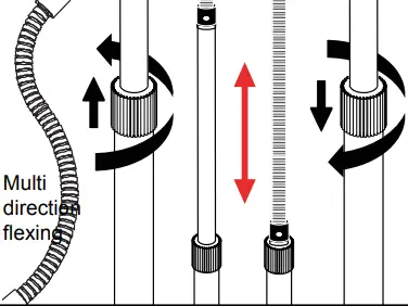 CTA Digital PAD-SHFS Heavy-Duty Medical Mobile Floor Stand -Unlock the Security Holder 3