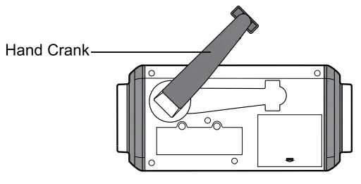 RunningSnail MD-097O Emergency Weather Radio -hand