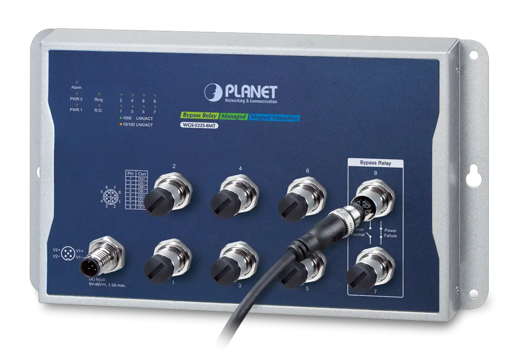 Planet Wall-mount Managed Switch Wgs-5225-8mt Installation Guide Planet Wall-mount Managed Switch Wgs-5225-8mt Installation Guide