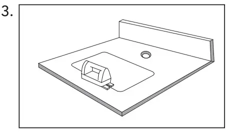 RUVATI RVH8000 Top Mount Sink Installation - 3