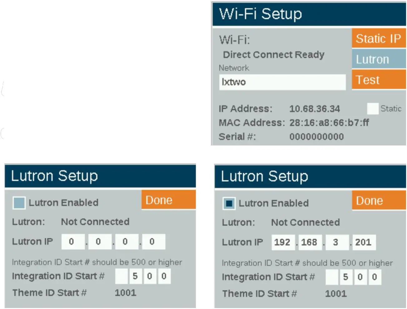 Luxor Controller Configuration 02