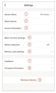 iiglo 1152544 Pet Feeder - vedio feeder setting 1