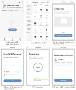 iiglo 1152544 Pet Feeder -quick configaration