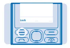 NOKIA A00028488 130 Dual Sim Mobile Phone - Lock