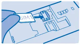 NOKIA A00028488 130 Dual Sim Mobile Phone - face down