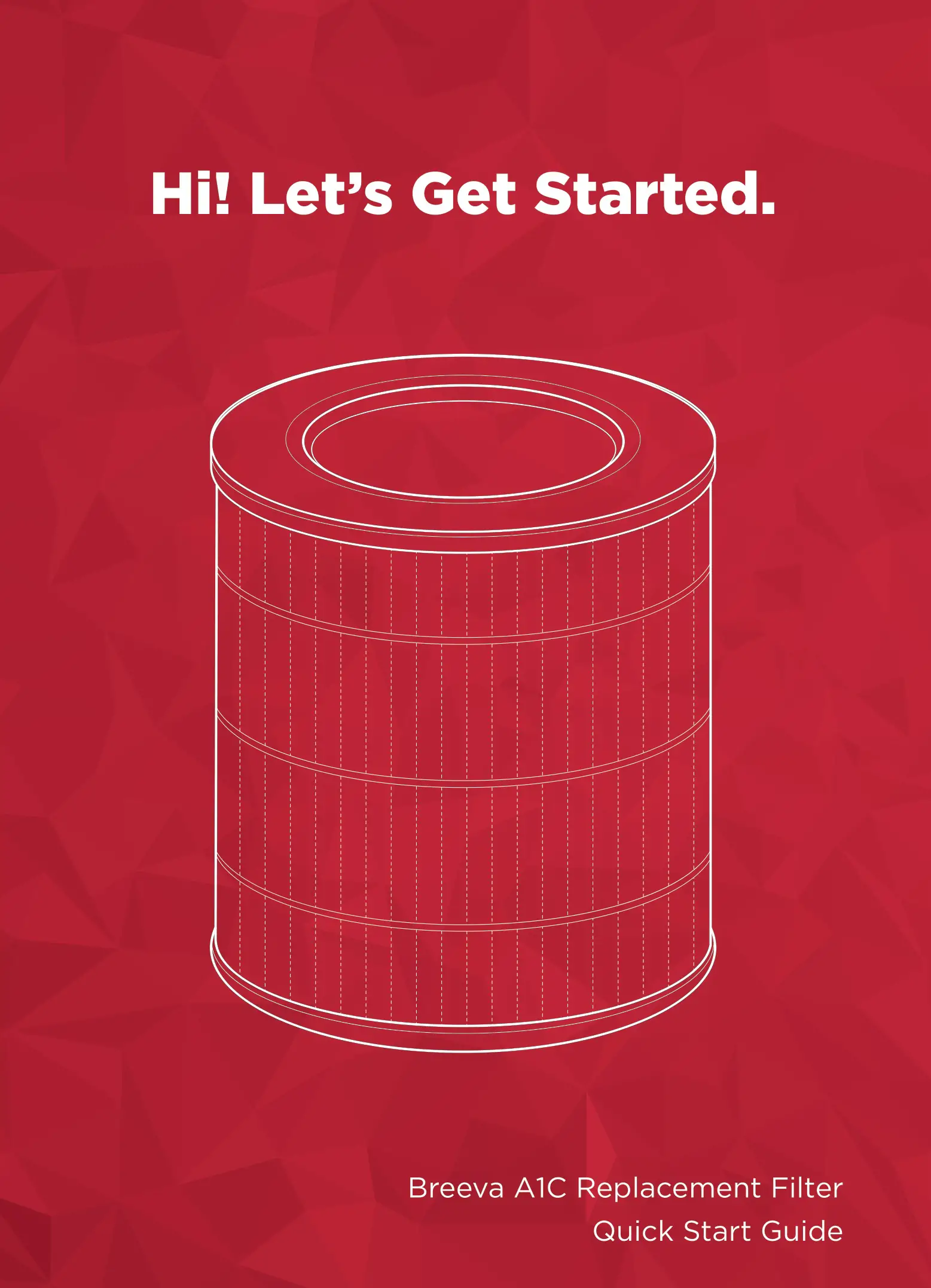 TCL Breeva A1C Replacement Filter Air Purifier User Guide