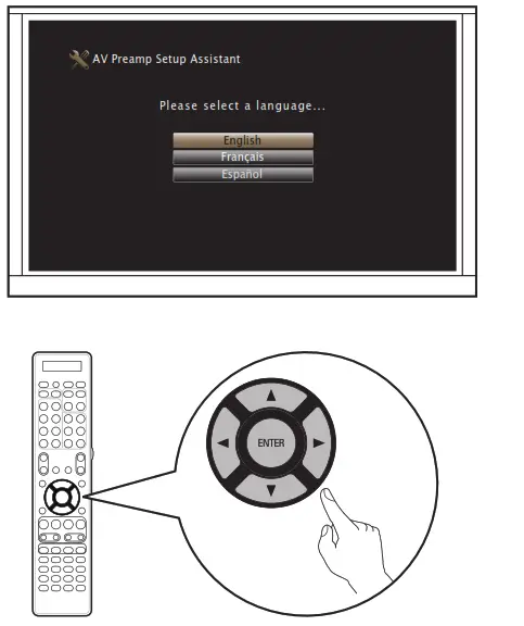 On-Screen Setup Assistant
