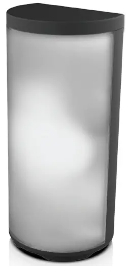 BASS JAXX Gleam Color Changing LED Bluetooth Speaker-