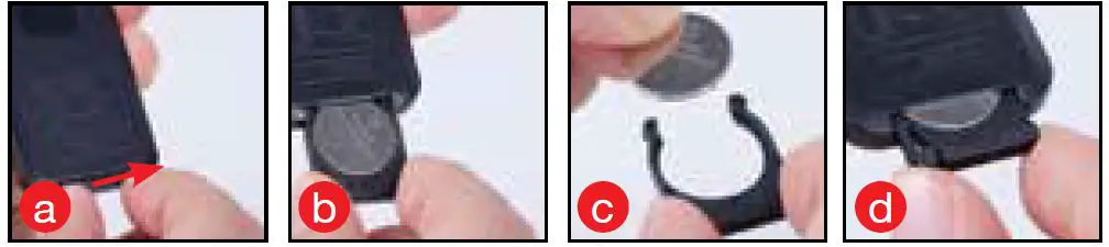 R eplacing The Remote Control Battery