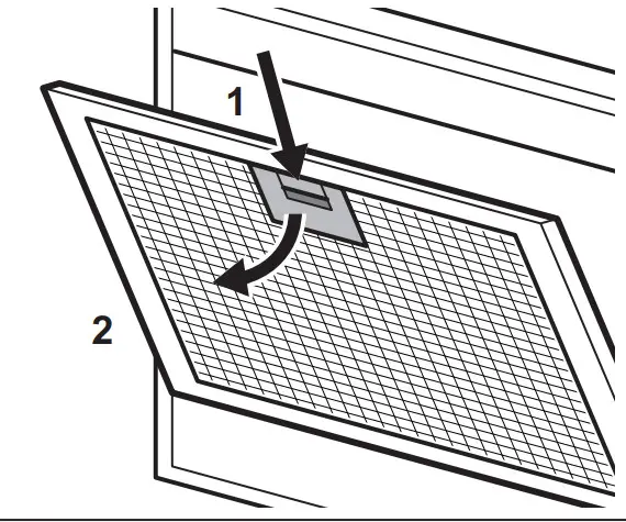 ZANUSSI ZHC62653XA Cooker Hood - filter2