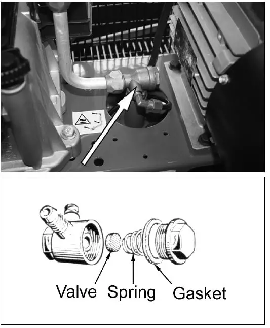 CHECKING THE NON-RETURN VALVE
