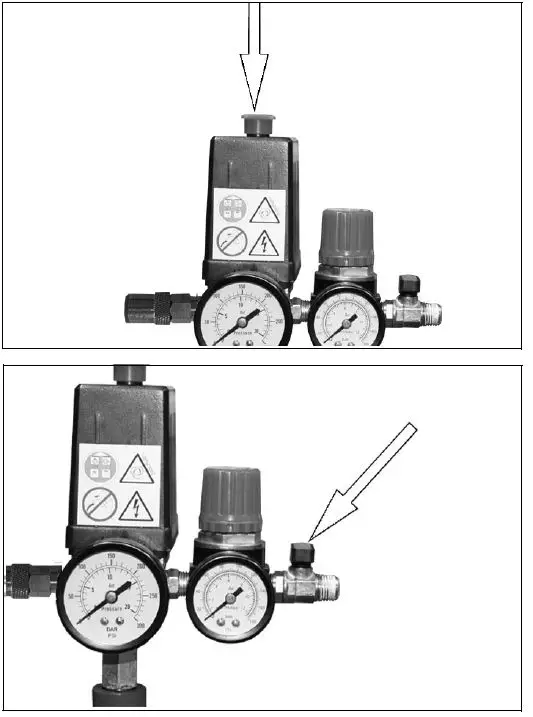 REMOVING TOOLS FROM THE AIR HOSE 1