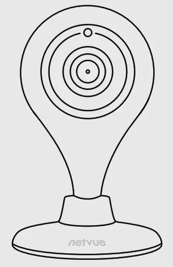 netvue NI 3341 Home Cam 2 Security Indoor Camera - Cover