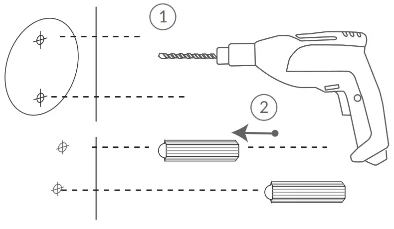 netvue NI 3341 Home Cam 2 Security Indoor Camera - Install on the Wall