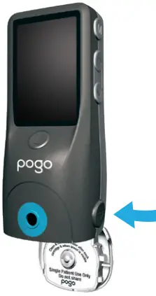 pogo Automatic Blood Glucose Monitoring System - PRESS BUTTON