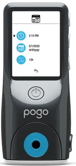 pogo Automatic Blood Glucose Monitoring System - Set Time