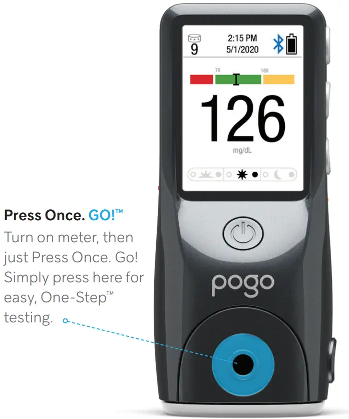 pogo Automatic Blood Glucose Monitoring System