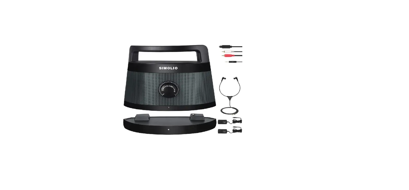 Simolio Sm-621d 2.4ghz Digital Wireless Tv Speaker User Manual