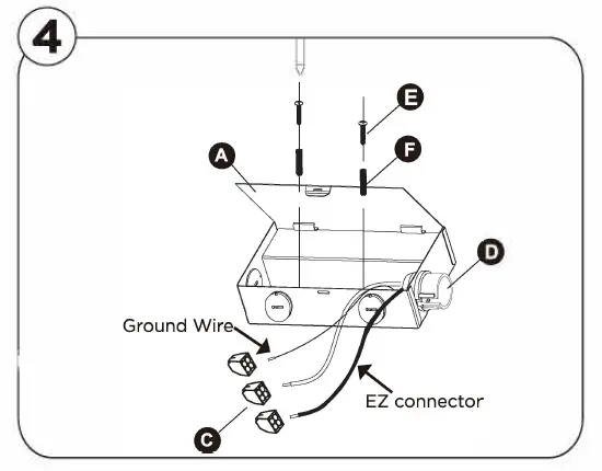 Cloudy Bay LJD006GBWH5C-4PK 6 Inch LED Down Light fig 12