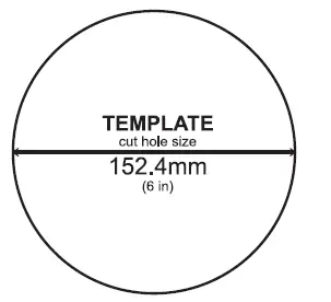 Cloudy Bay LJD006GBWH5C-4PK 6 Inch LED Down Light fig 8