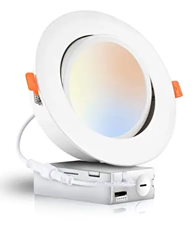 Cloudy Bay LJD006GBWH5C-4PK 6 Inch LED Down Light product