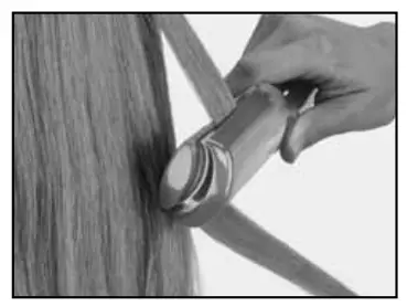 Nano titanium C styler iron