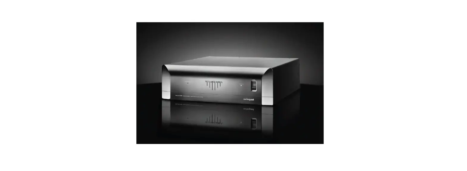 Audioquest Niagara 5000eu Low-z Power Noise-dissipation System Owner's Manual
