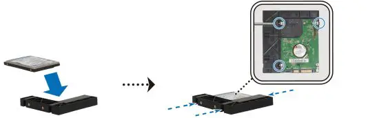 Synology DS120j NAS Server IronWolf - Install Drives 6