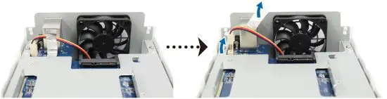 Synology DS120j NAS Server IronWolf -Malfunctioning Fan 2