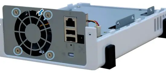 Synology DS120j NAS Server IronWolf -Malfunctioning Fan