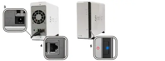 Synology DS120j NAS Server IronWolf - Synology NAS 3