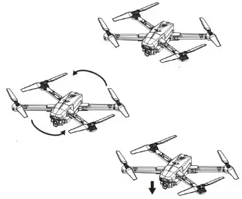 aEROCRAFT SM1703 Remote Control Quadcopter - Drone Outdoors GPS Mode Operation Steps.