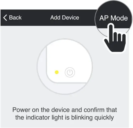 geeni GN-WW117-199 Smart Wi-Fi Plug - top corner